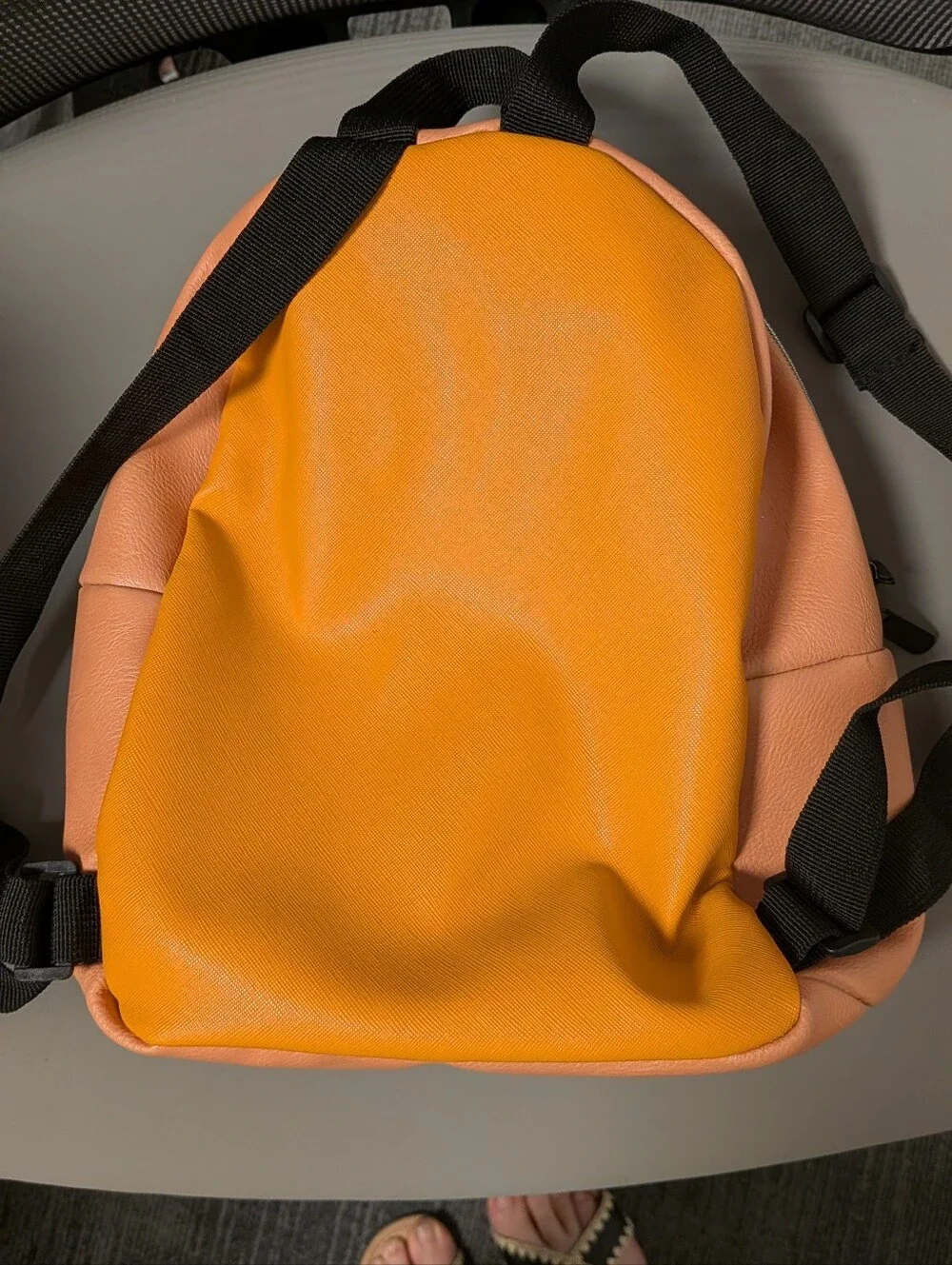 Hello Kitty Orange Mini Backpack with Naruto Characters